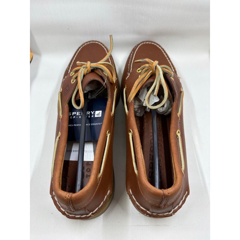 Men’s Sperry Top Sider Leather Shoe- Honey Sole - Picture 2 of 6